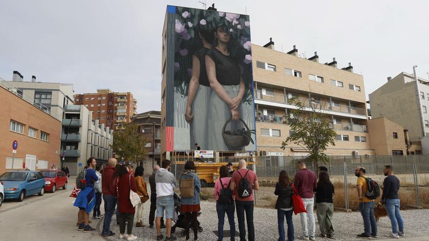 El arte urbano revitaliza el barrio zaragozano de Santa Isabel