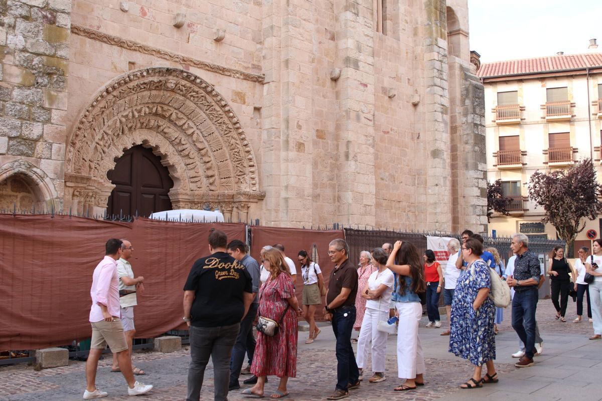 Visita obras iglesia Magdalena por Zamorarte