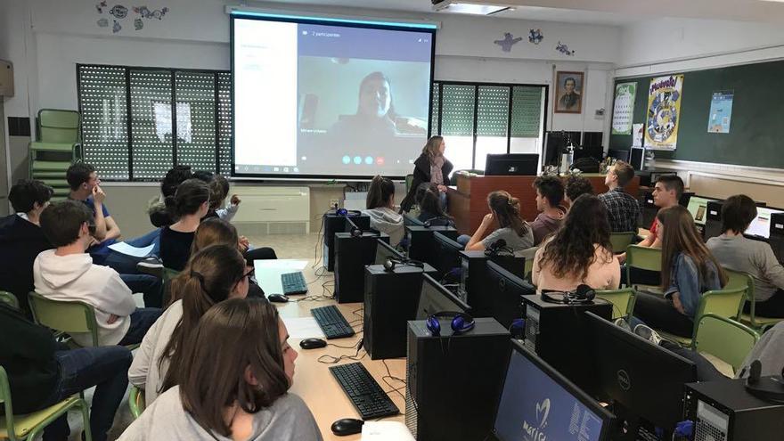 El colegio Maristas, uno de los tres centros malagueños finalistas en los premios Innovación Educativa.