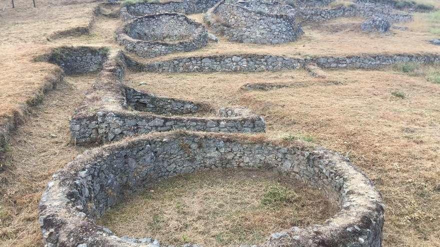 Yacimiento arqueológico de Castromao. // Eduardo Breogán Nieto Muñiz, arqueólogo municipal de Celanova.