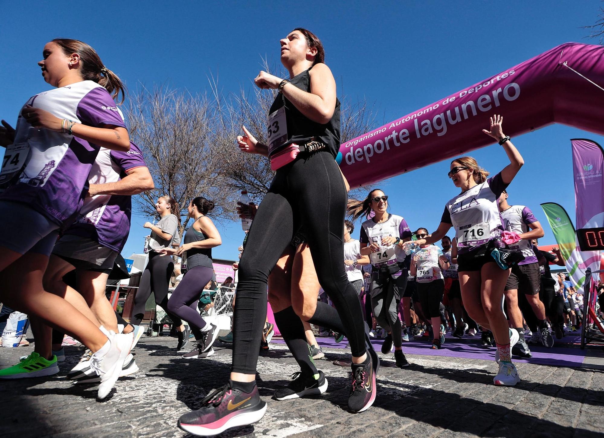 I Carrera por la ELA en La Laguna