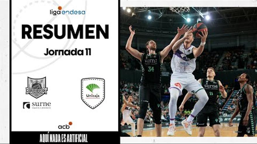 Así fue la victoria del Unicaja ante el Bilbao Basket (43-67)