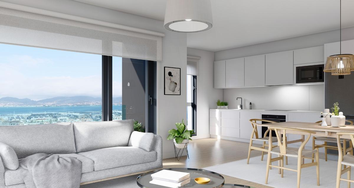 Así será «Alto de Bouzas», el primer rascacielos de este barrio de Vigo Así será «Alto de Bouzas», el primer rascacielos de este barrio de Vigo
