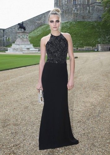 Emma Watson, Cate Blanchett, Kate Moss, Cara Delevigne y Helena Bonham Carter fueron algunos de los rostros conocidos que se acercaron hasta el castillo de Windsord.