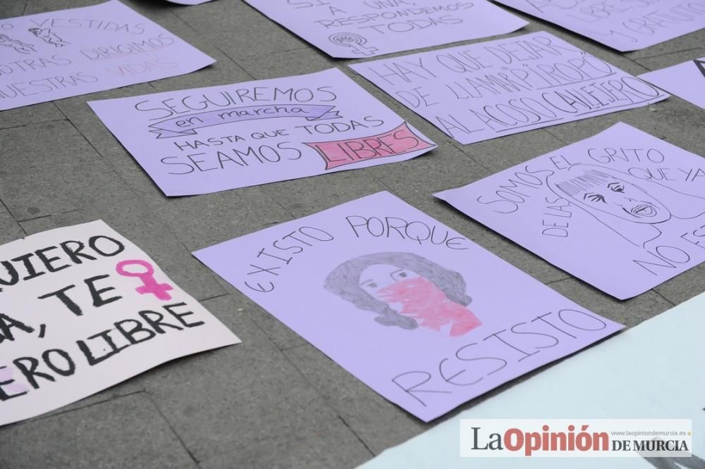 Manifestación en Murcia por el Día Internacional de la Mujer