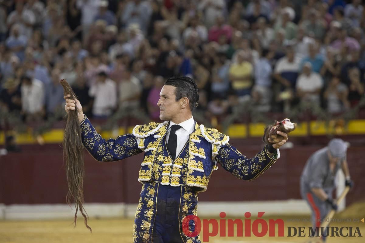 Cuarta corrida en la Feria Taurina de Murcia (Castella, Manzanares y Ureña)