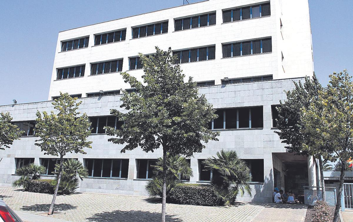 La façana dels jutjats de Blanes, en una fotografia d’arxiu.