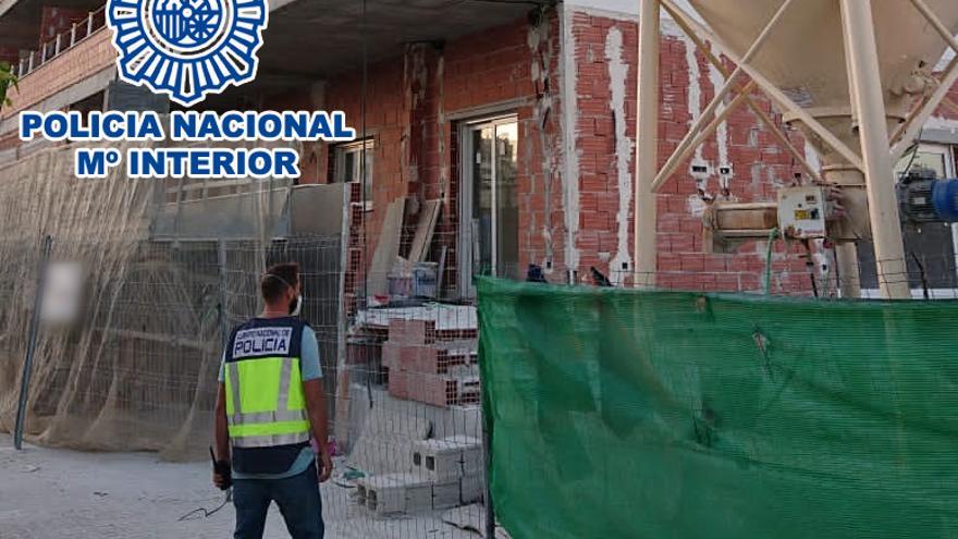 La obra de Elche donde se produjo el robo