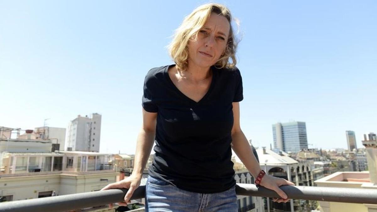 Virginie Despentes, en Barcelona.