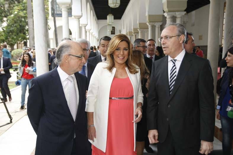 Las imágenes de la toma de posesión de Susana Díaz