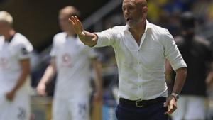 Miguel Cardoso, entrenador del Mamelodi Sundowns sudafricano.