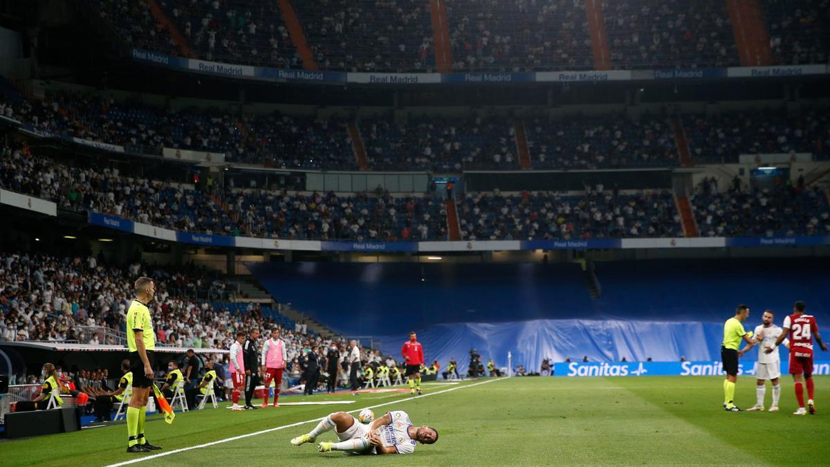 Las mejores imágenes del Real Madrid - Celta en el reestreno del Bernabéu