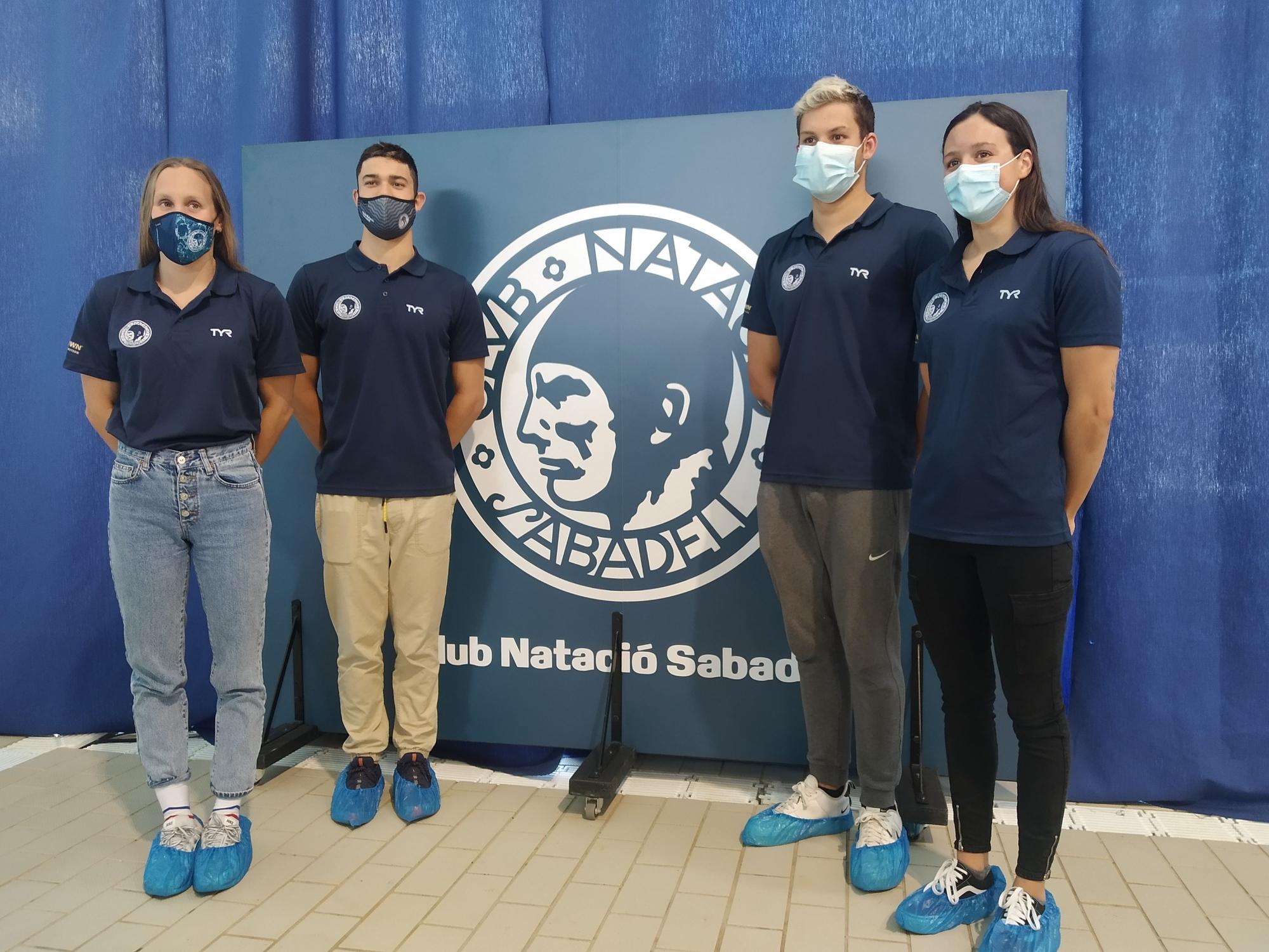 Marina García, Álex Castejón, Álex Ramos, Cata Corró