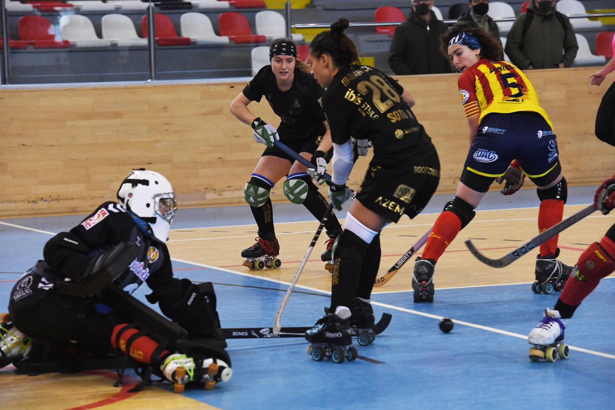 El Liceo femenino le gana 1-0 al Manlleu