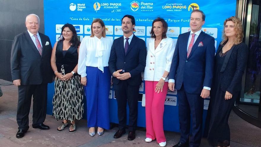 Loro Parque promueve la defensa del océano en Poema del Mar
