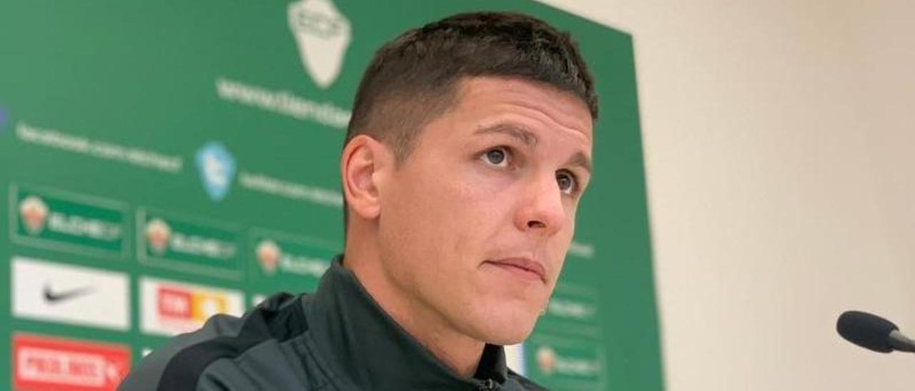 Guido Carrillo, durante una rueda de prensa