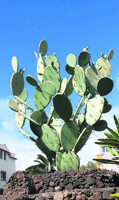 Las esculturas de la avenida de Tirajana