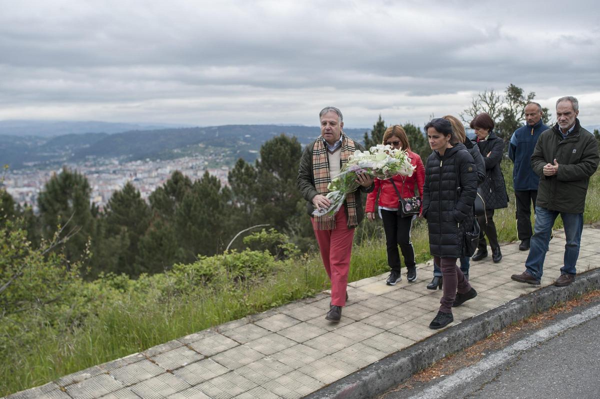 Un homenaje de familiares y allegados de Socorro en el lugar donde fue localizado el cadáver.