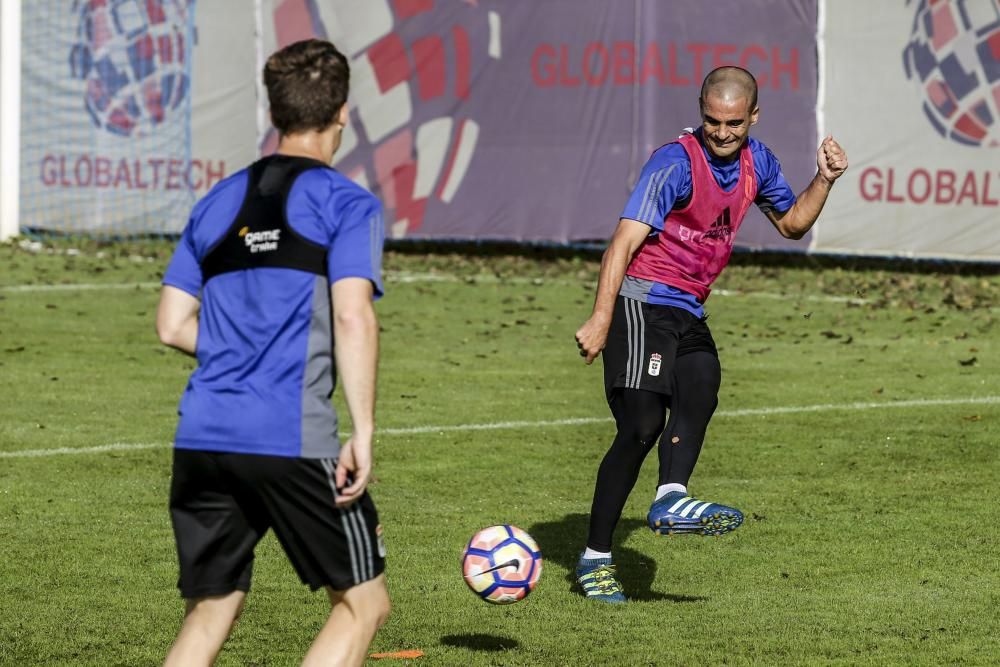 Entrenamiento del Real Oviedo