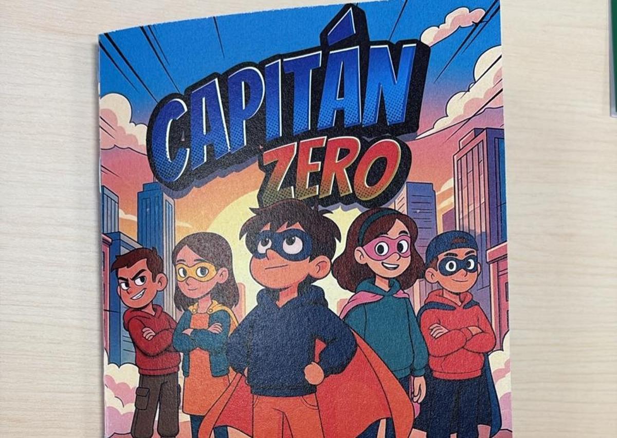 Cómic del 'capitán Zero'.