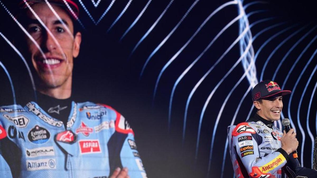 Marc Márquez, en la fiesta de Riccione.