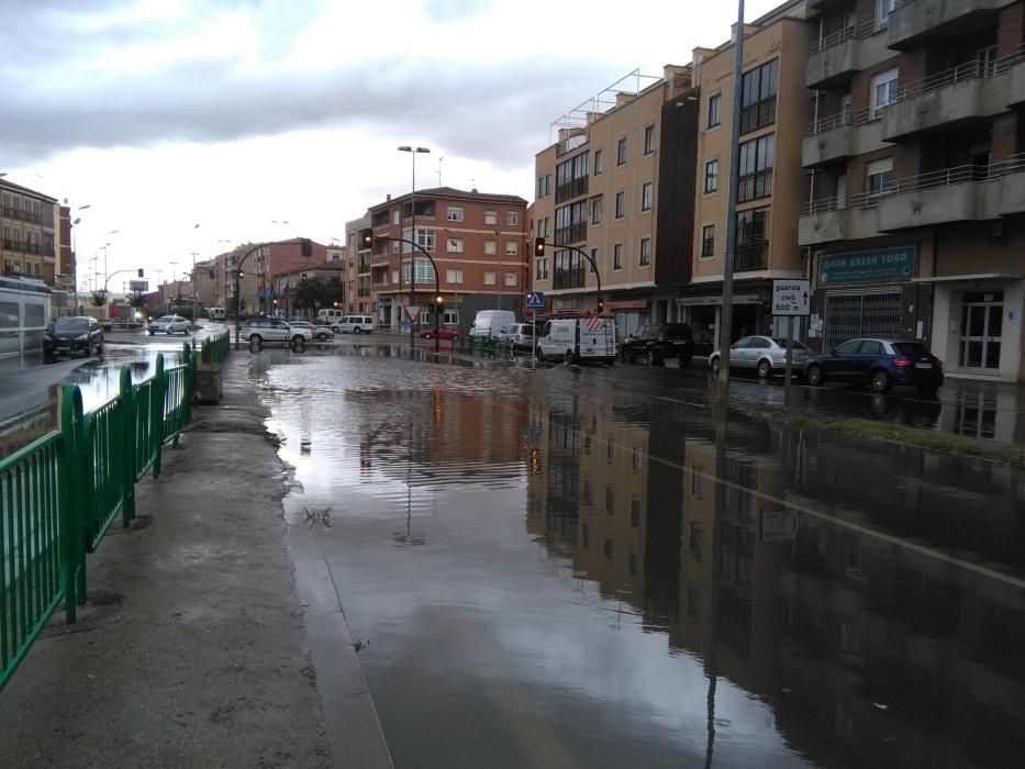 Tromba de agua en Toro