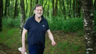 Rajoy peregrina a Santiago por el Camino Francés sin intención de «hablar al Apóstol» de la situación del PSOE