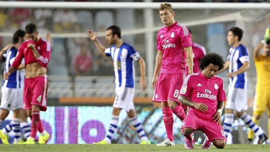 El Real Madrid cae goleado por la Real tras ir venciendo