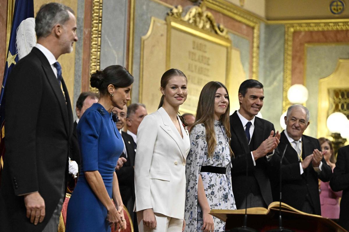 Leonor jura la Constitución en su 18 cumpleaños