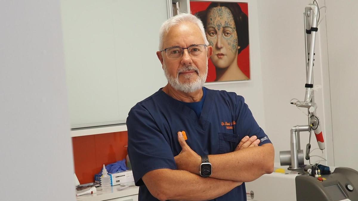El dermatólogo Donís Muñoz.