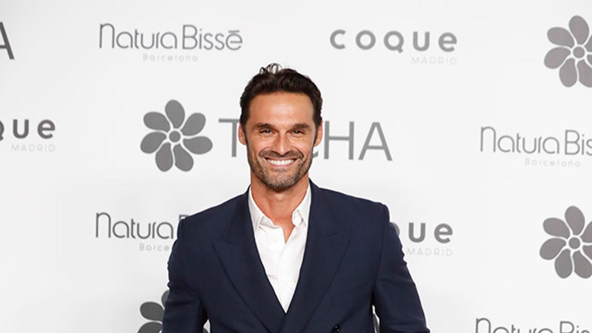 Iván Sánchez en la fiesta aniversario de Tacha Beauty
