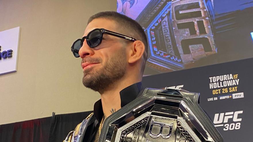 Ilia Topuria, sobre el Bernabéu y la 'amenaza' de McGregor: "Yo empujaré..."