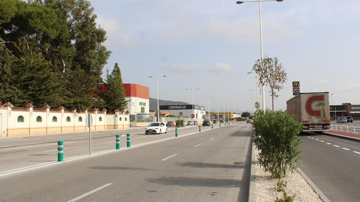 Avenida Jesús Navarro Jover de Novelda.