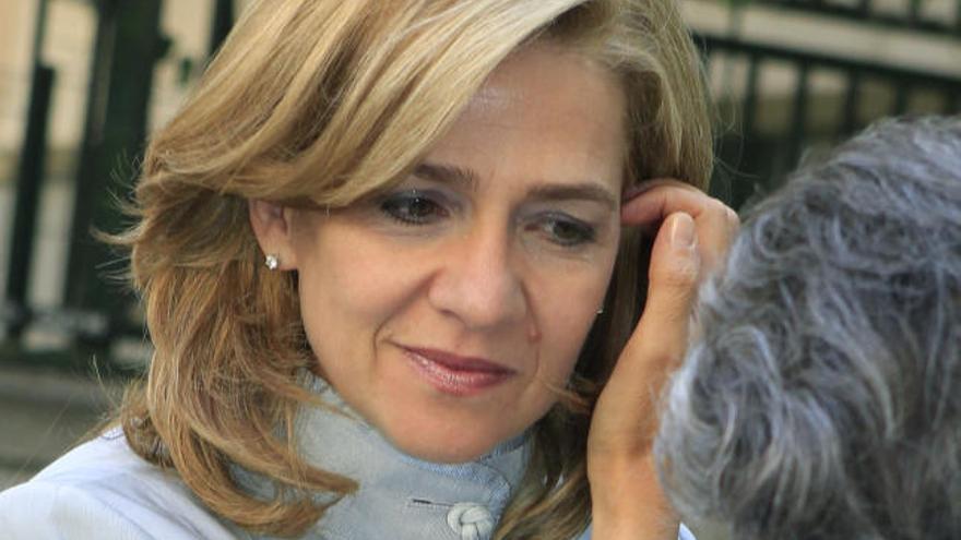 La infanta Cristina no será imputada por el caso Nóos.