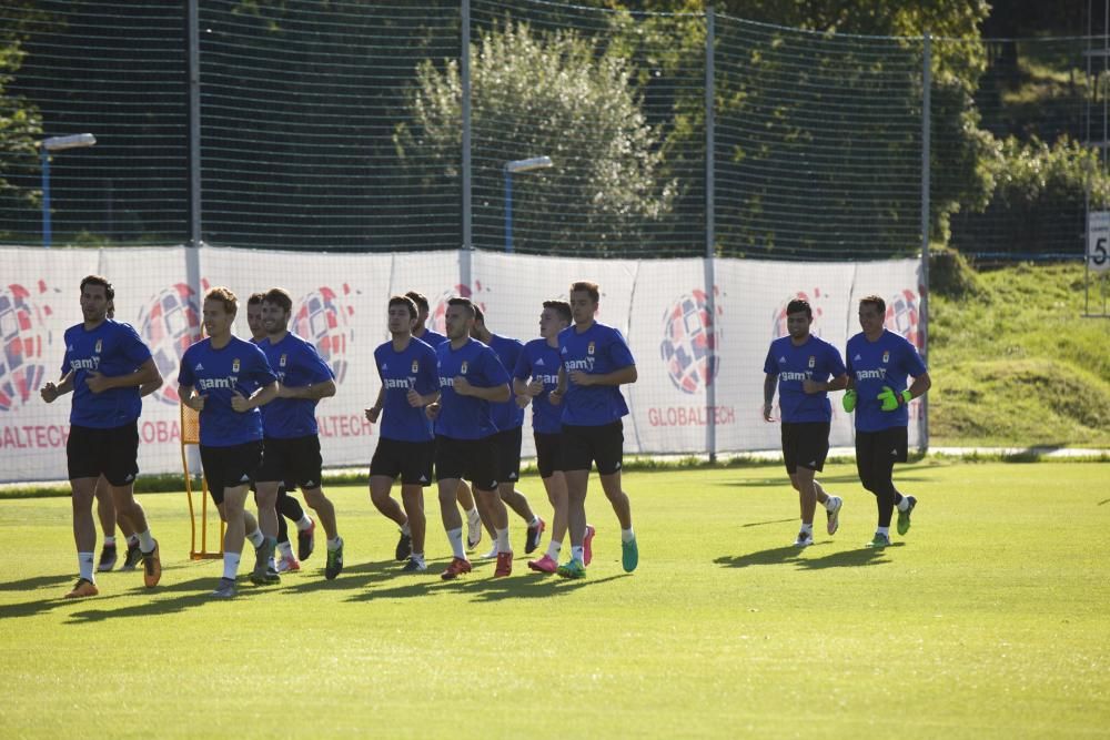 Entrenamiento del Real Oviedo