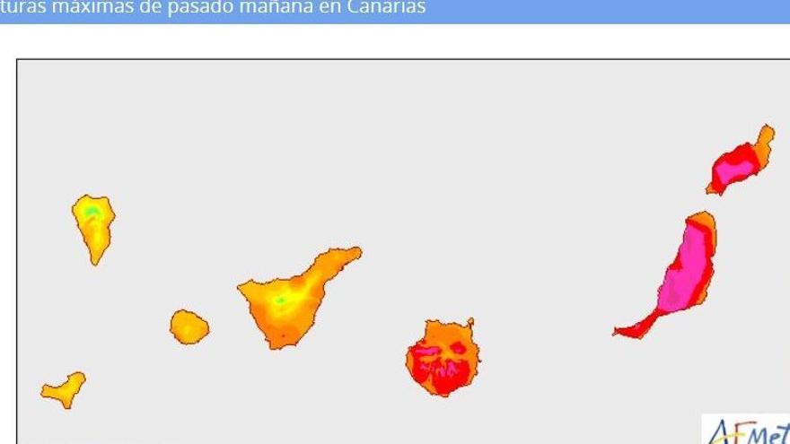 La calima visitará Canarias en el puente de la Hispanidad