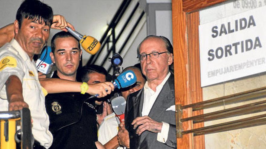 Ruiz Mateos tiene pleitos en diferentes juzgados de Palma.