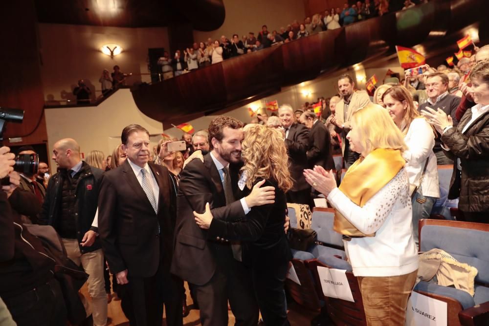 Mitin de Pablo Casado en Oviedo