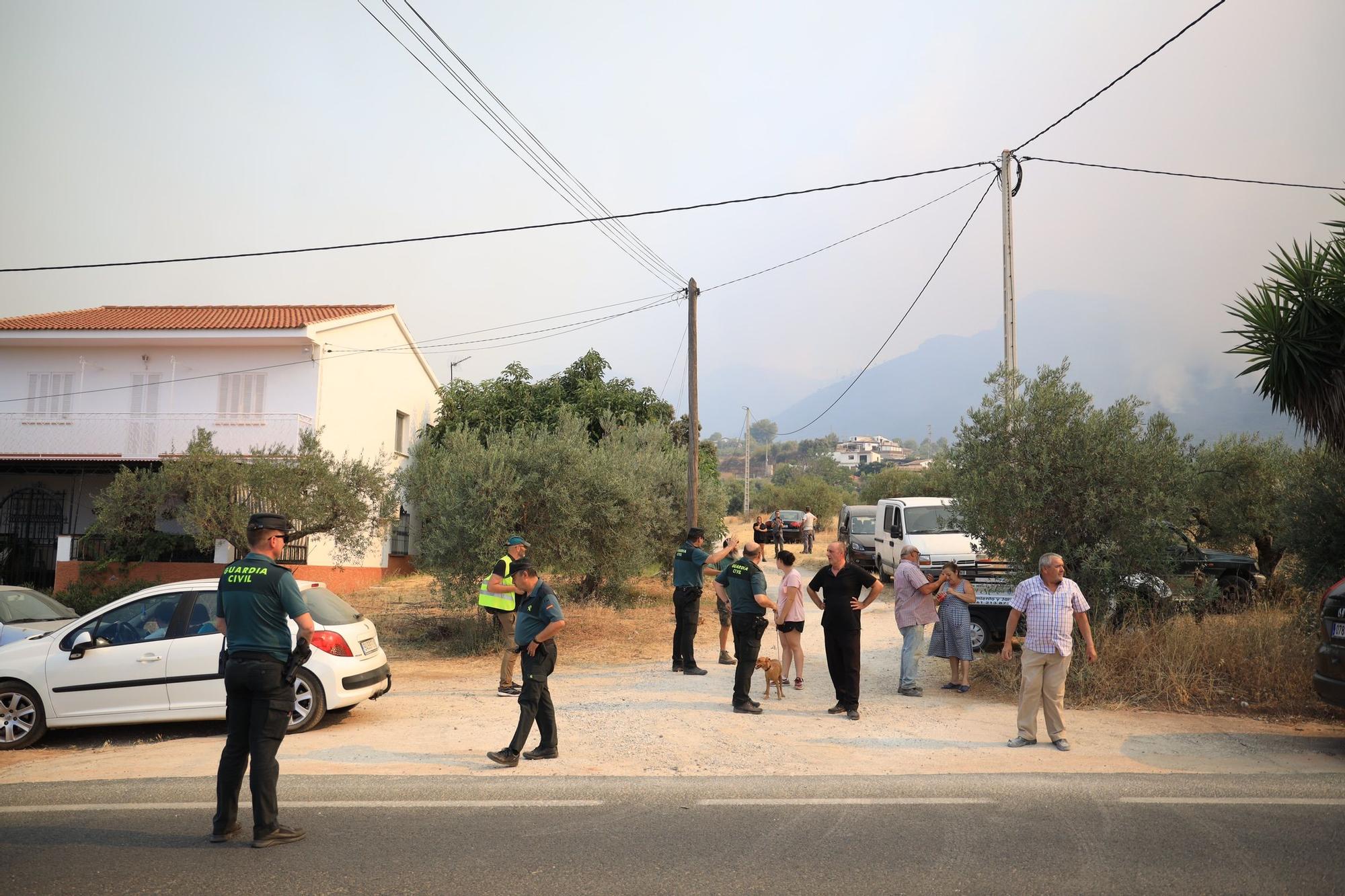 Declarado un incendio en la Sierra de Mijas