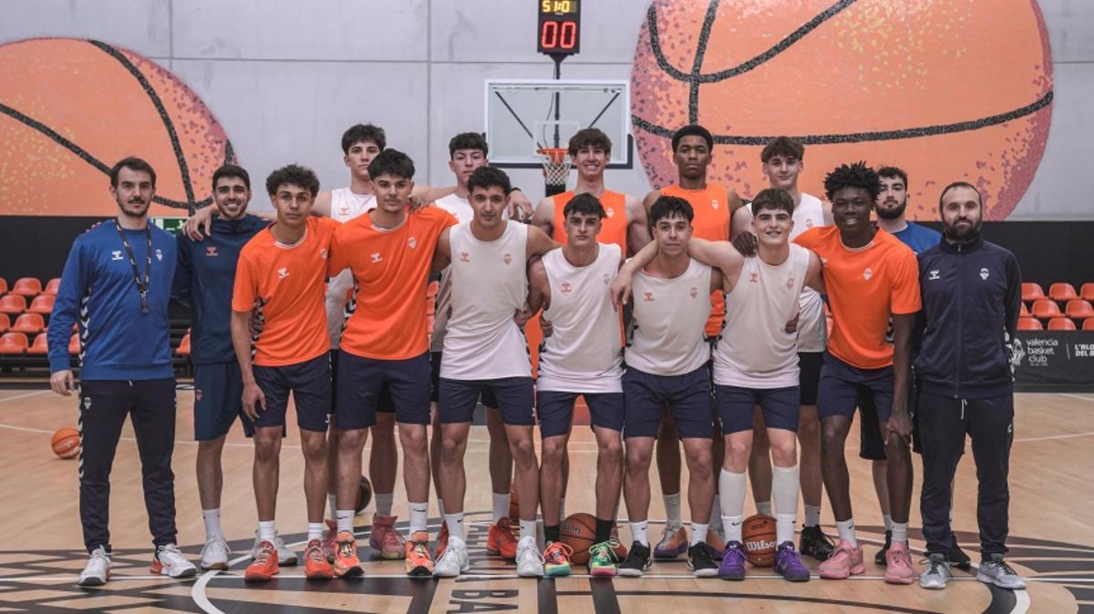 El Junior A masculino del Valencia Basket.