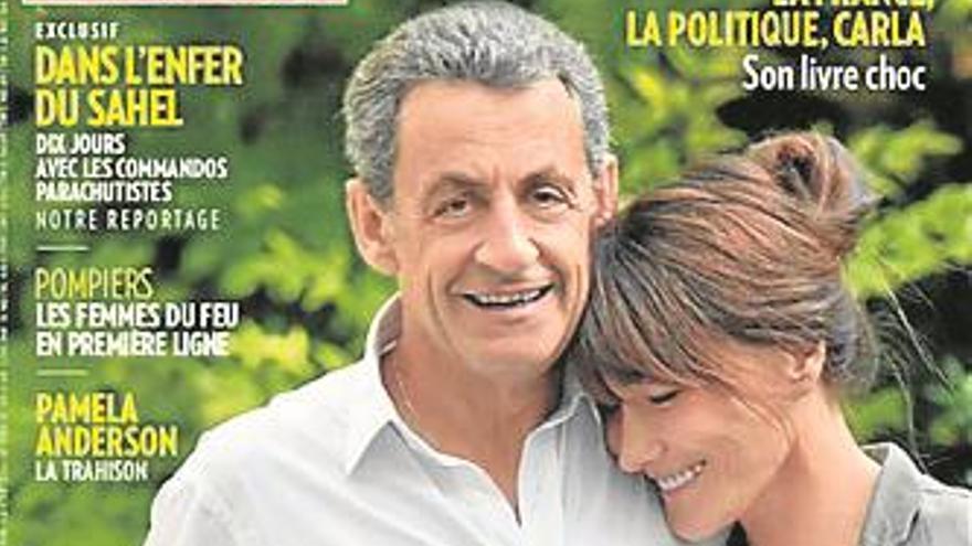 Sarkozy ‘crece’ en ‘Paris Match’