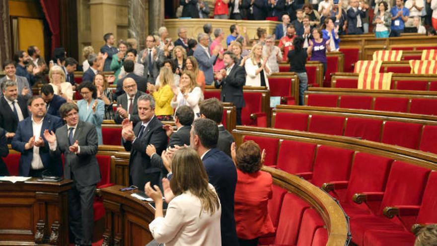 Así ha sido la jornada más maratoniana en la historia del Parlament