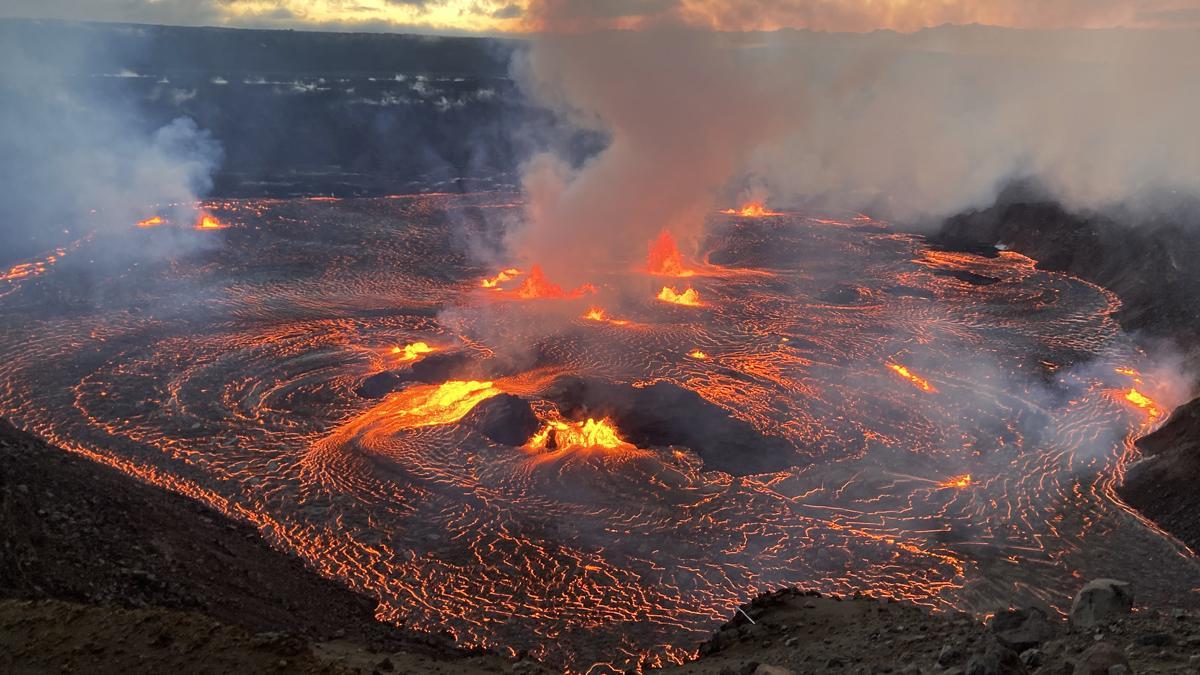 En directe: així és l’erupció del volcà Kilauea a Hawaii