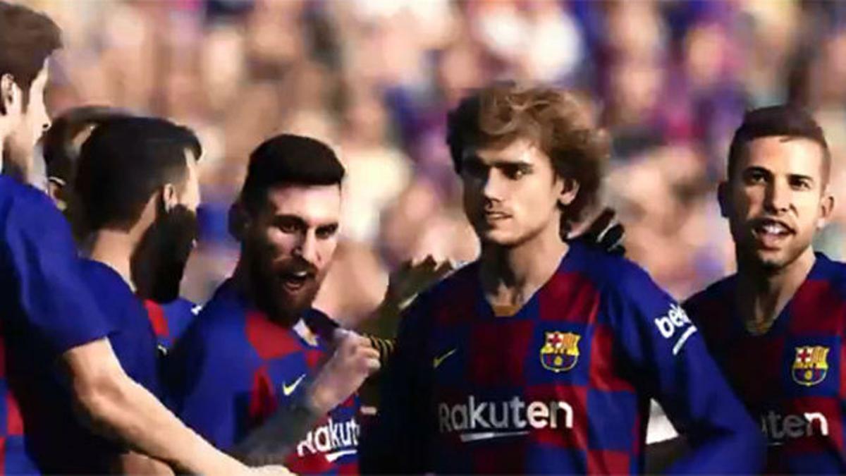 Griezmann ya ha marcado su primer gol con la camiseta del Barça