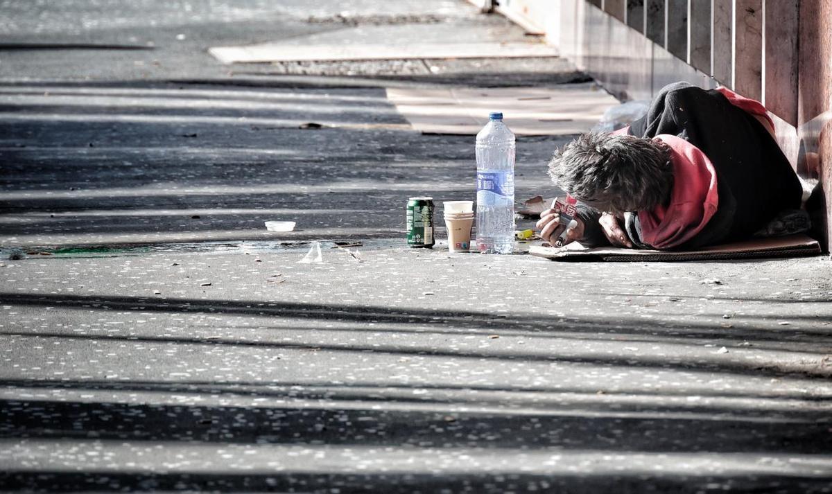 Personas sin hogar en Tenerife
