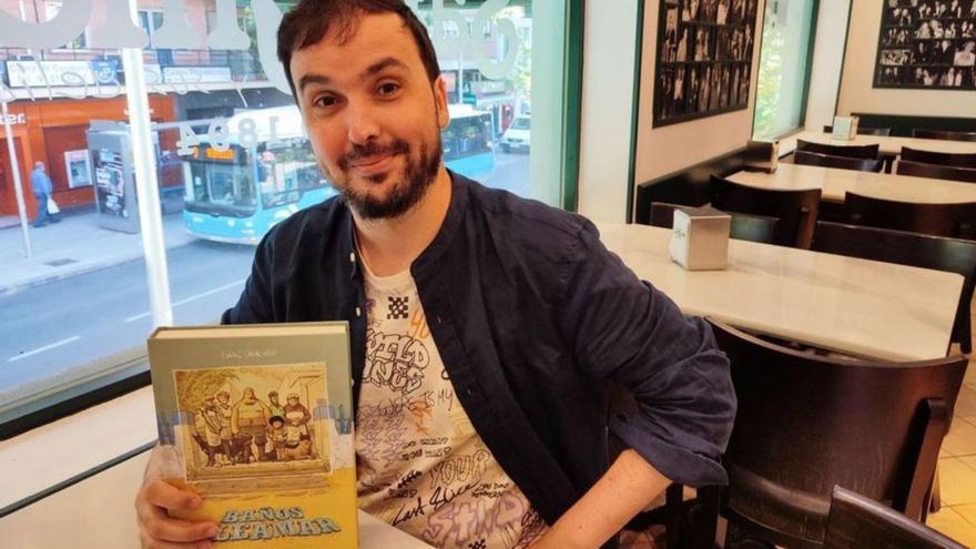 Isaac Sánchez presenta su nuevo cómic esta tarde en Can Sales