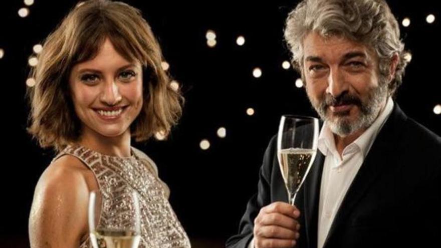 Ricardo Darín y Michelle Jenner, la pareja Freixenet