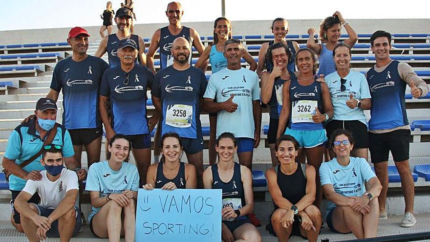 Miembros participantes del Sporting Calvià. | P.B.