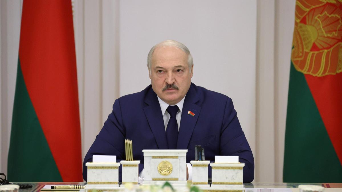 El presidente de Bielorrusia, Alexander Lukashenko.