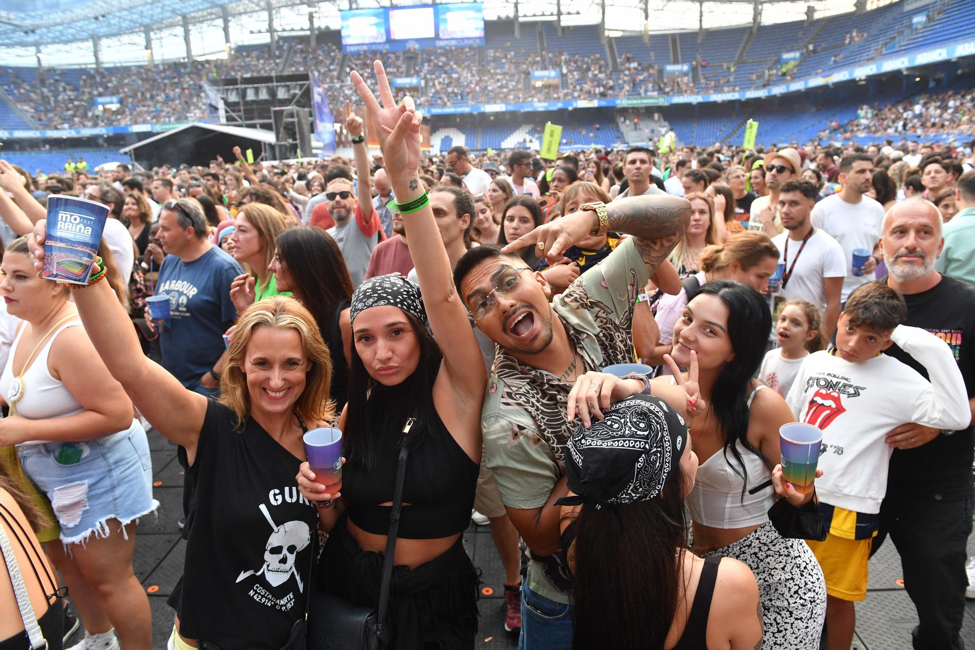 Riazor recupera los conciertos 29 años después con el Morriña Fest